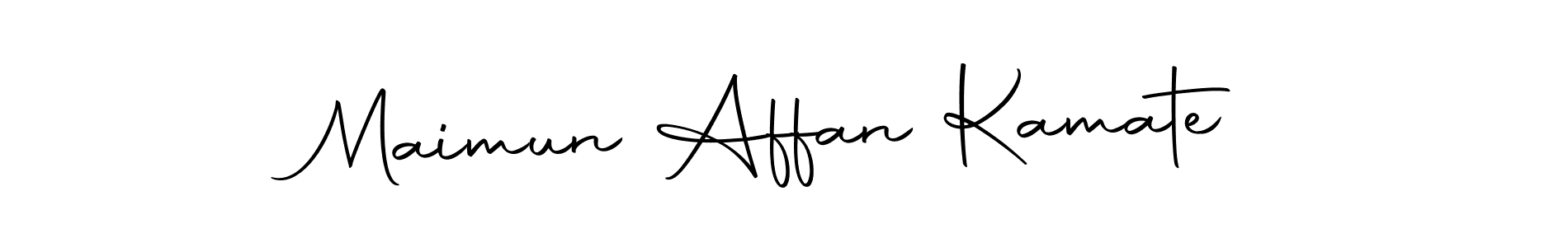 Autography-DOLnW is a professional signature style that is perfect for those who want to add a touch of class to their signature. It is also a great choice for those who want to make their signature more unique. Get Maimun Affan Kamate name to fancy signature for free. Maimun Affan Kamate signature style 10 images and pictures png