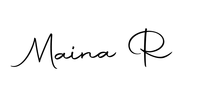 if you are searching for the best signature style for your name Maina R. so please give up your signature search. here we have designed multiple signature styles  using Autography-DOLnW. Maina R signature style 10 images and pictures png