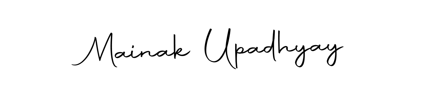 Make a beautiful signature design for name Mainak Upadhyay. Use this online signature maker to create a handwritten signature for free. Mainak Upadhyay signature style 10 images and pictures png
