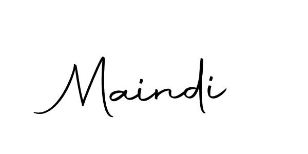 Make a beautiful signature design for name Maindi. With this signature (Autography-DOLnW) style, you can create a handwritten signature for free. Maindi signature style 10 images and pictures png