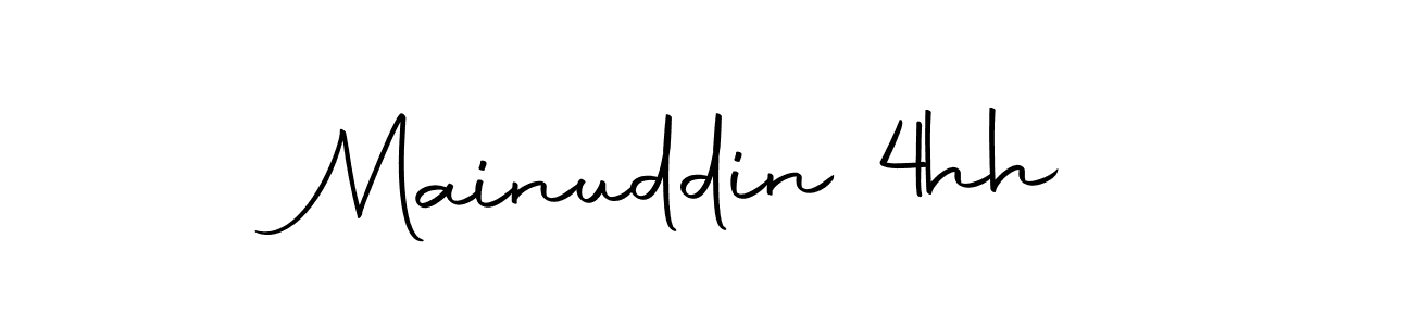 How to Draw Mainuddin 4hh signature style? Autography-DOLnW is a latest design signature styles for name Mainuddin 4hh. Mainuddin 4hh signature style 10 images and pictures png