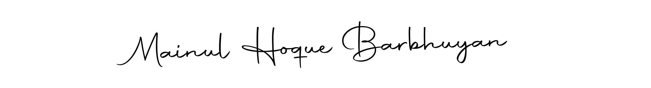 Also we have Mainul Hoque Barbhuyan name is the best signature style. Create professional handwritten signature collection using Autography-DOLnW autograph style. Mainul Hoque Barbhuyan signature style 10 images and pictures png