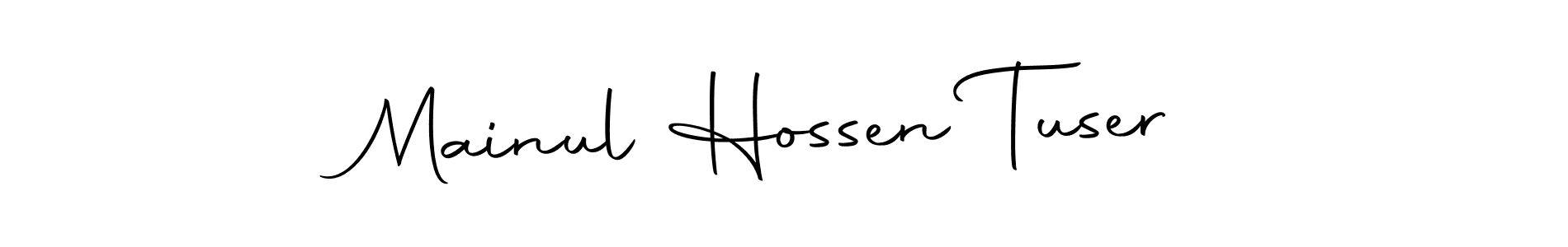 You can use this online signature creator to create a handwritten signature for the name Mainul Hossen Tuser. This is the best online autograph maker. Mainul Hossen Tuser signature style 10 images and pictures png