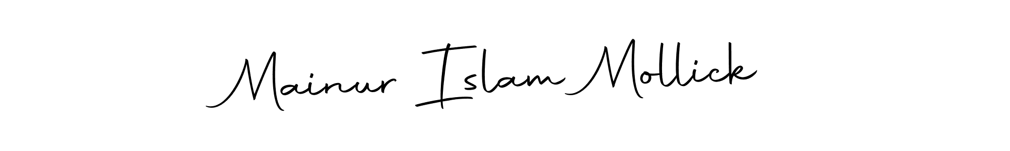 It looks lik you need a new signature style for name Mainur Islam Mollick. Design unique handwritten (Autography-DOLnW) signature with our free signature maker in just a few clicks. Mainur Islam Mollick signature style 10 images and pictures png