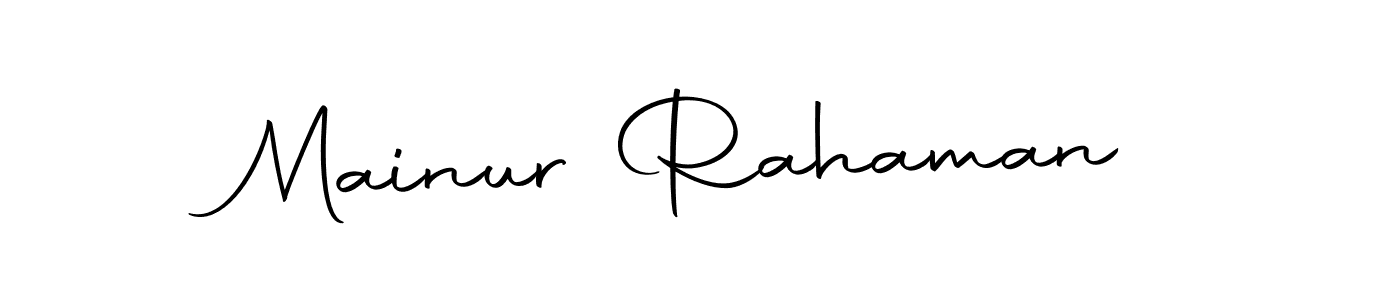 The best way (Autography-DOLnW) to make a short signature is to pick only two or three words in your name. The name Mainur Rahaman include a total of six letters. For converting this name. Mainur Rahaman signature style 10 images and pictures png