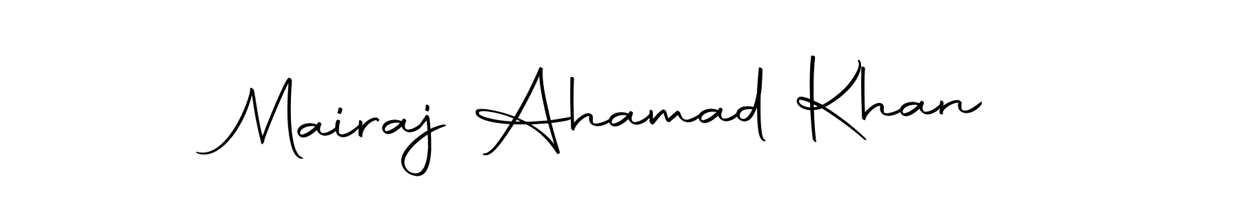 How to make Mairaj Ahamad Khan signature? Autography-DOLnW is a professional autograph style. Create handwritten signature for Mairaj Ahamad Khan name. Mairaj Ahamad Khan signature style 10 images and pictures png