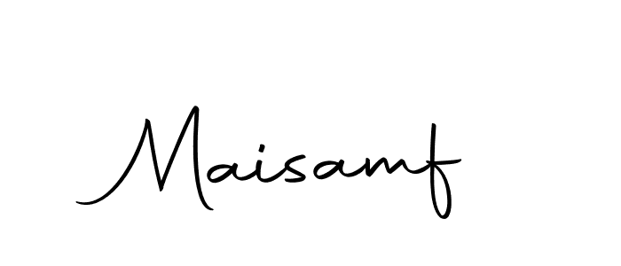 Also we have Maisamf name is the best signature style. Create professional handwritten signature collection using Autography-DOLnW autograph style. Maisamf signature style 10 images and pictures png