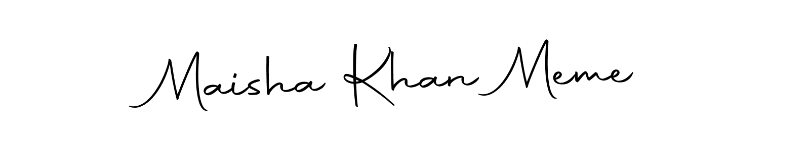 The best way (Autography-DOLnW) to make a short signature is to pick only two or three words in your name. The name Maisha Khan Meme include a total of six letters. For converting this name. Maisha Khan Meme signature style 10 images and pictures png