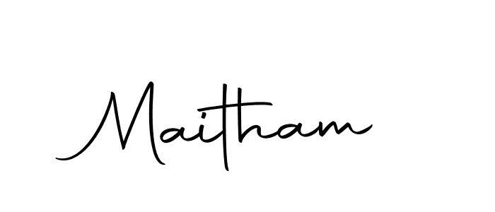 You should practise on your own different ways (Autography-DOLnW) to write your name (Maitham) in signature. don't let someone else do it for you. Maitham signature style 10 images and pictures png