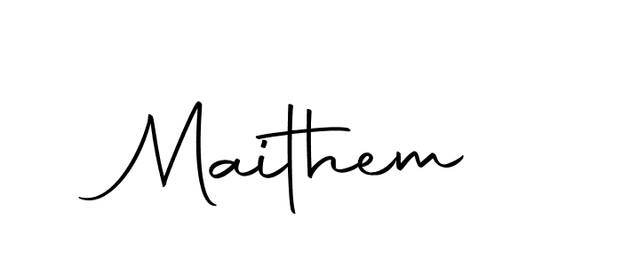 You should practise on your own different ways (Autography-DOLnW) to write your name (Maithem) in signature. don't let someone else do it for you. Maithem signature style 10 images and pictures png