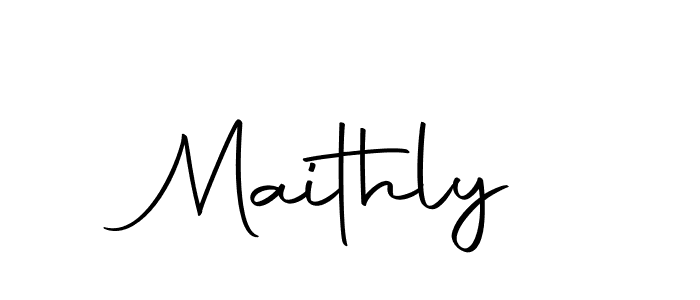You can use this online signature creator to create a handwritten signature for the name Maithly. This is the best online autograph maker. Maithly signature style 10 images and pictures png