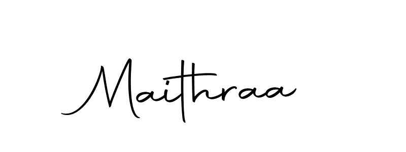 How to make Maithraa signature? Autography-DOLnW is a professional autograph style. Create handwritten signature for Maithraa name. Maithraa signature style 10 images and pictures png