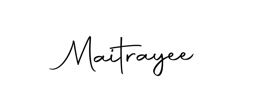 How to make Maitrayee signature? Autography-DOLnW is a professional autograph style. Create handwritten signature for Maitrayee name. Maitrayee signature style 10 images and pictures png