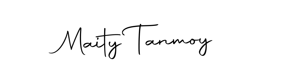 How to make Maity Tanmoy name signature. Use Autography-DOLnW style for creating short signs online. This is the latest handwritten sign. Maity Tanmoy signature style 10 images and pictures png