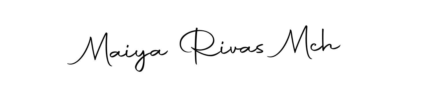 Once you've used our free online signature maker to create your best signature Autography-DOLnW style, it's time to enjoy all of the benefits that Maiya Rivas Mch name signing documents. Maiya Rivas Mch signature style 10 images and pictures png