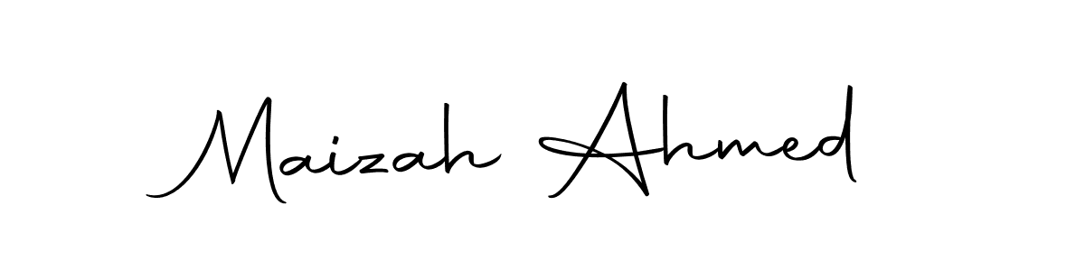 Check out images of Autograph of Maizah Ahmed name. Actor Maizah Ahmed Signature Style. Autography-DOLnW is a professional sign style online. Maizah Ahmed signature style 10 images and pictures png