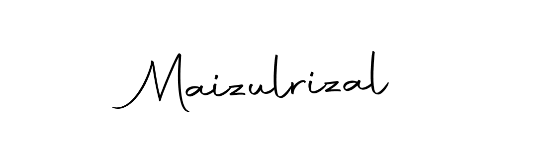 How to make Maizulrizal name signature. Use Autography-DOLnW style for creating short signs online. This is the latest handwritten sign. Maizulrizal signature style 10 images and pictures png