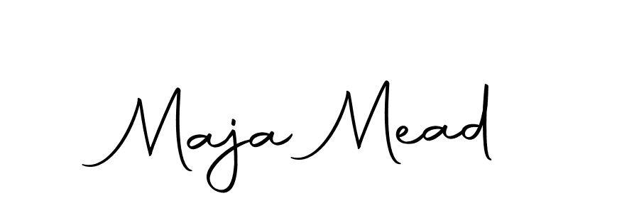 Maja Mead stylish signature style. Best Handwritten Sign (Autography-DOLnW) for my name. Handwritten Signature Collection Ideas for my name Maja Mead. Maja Mead signature style 10 images and pictures png