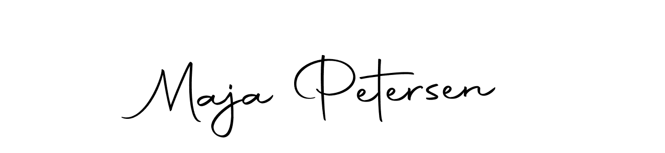 Maja Petersen stylish signature style. Best Handwritten Sign (Autography-DOLnW) for my name. Handwritten Signature Collection Ideas for my name Maja Petersen. Maja Petersen signature style 10 images and pictures png