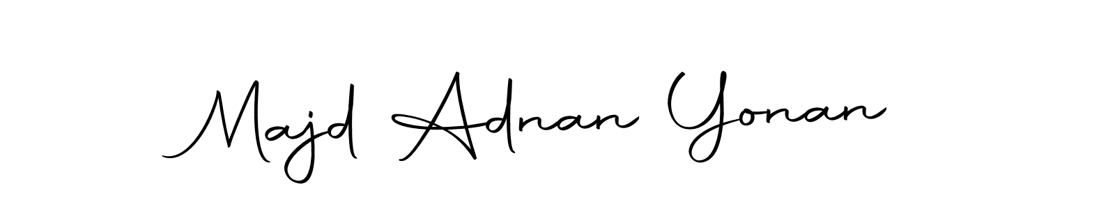 Also we have Majd Adnan Yonan name is the best signature style. Create professional handwritten signature collection using Autography-DOLnW autograph style. Majd Adnan Yonan signature style 10 images and pictures png