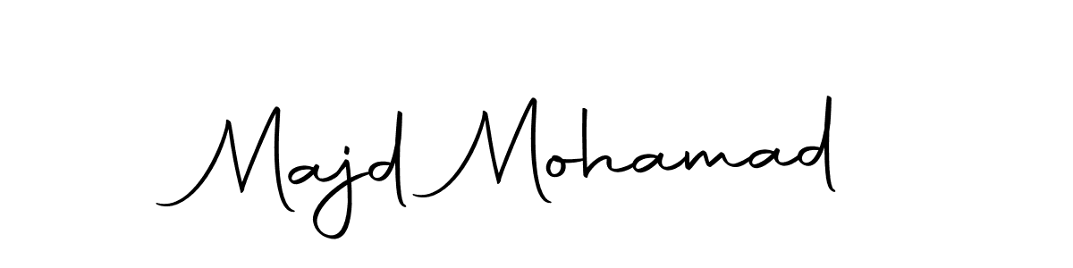 Once you've used our free online signature maker to create your best signature Autography-DOLnW style, it's time to enjoy all of the benefits that Majd Mohamad name signing documents. Majd Mohamad signature style 10 images and pictures png