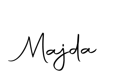 Majda stylish signature style. Best Handwritten Sign (Autography-DOLnW) for my name. Handwritten Signature Collection Ideas for my name Majda. Majda signature style 10 images and pictures png