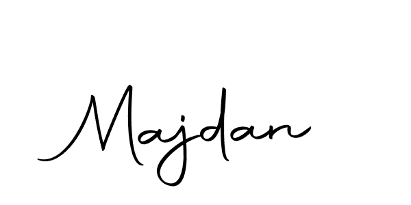 Majdan stylish signature style. Best Handwritten Sign (Autography-DOLnW) for my name. Handwritten Signature Collection Ideas for my name Majdan. Majdan signature style 10 images and pictures png
