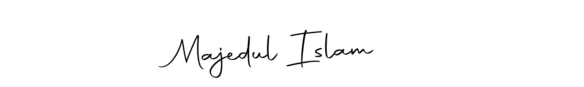 Create a beautiful signature design for name Majedul Islam ❤️. With this signature (Autography-DOLnW) fonts, you can make a handwritten signature for free. Majedul Islam ❤️ signature style 10 images and pictures png