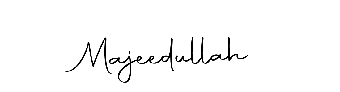 Use a signature maker to create a handwritten signature online. With this signature software, you can design (Autography-DOLnW) your own signature for name Majeedullah. Majeedullah signature style 10 images and pictures png