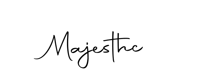 Make a beautiful signature design for name Majesthc. With this signature (Autography-DOLnW) style, you can create a handwritten signature for free. Majesthc signature style 10 images and pictures png