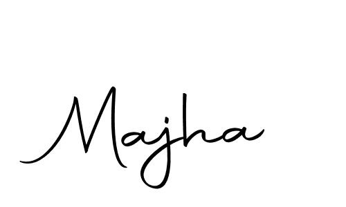Use a signature maker to create a handwritten signature online. With this signature software, you can design (Autography-DOLnW) your own signature for name Majha. Majha signature style 10 images and pictures png