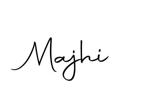 Design your own signature with our free online signature maker. With this signature software, you can create a handwritten (Autography-DOLnW) signature for name Majhi. Majhi signature style 10 images and pictures png