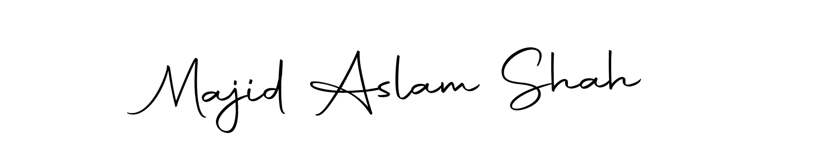 Also we have Majid Aslam Shah name is the best signature style. Create professional handwritten signature collection using Autography-DOLnW autograph style. Majid Aslam Shah signature style 10 images and pictures png