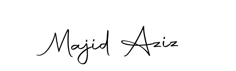 It looks lik you need a new signature style for name Majid Aziz. Design unique handwritten (Autography-DOLnW) signature with our free signature maker in just a few clicks. Majid Aziz signature style 10 images and pictures png