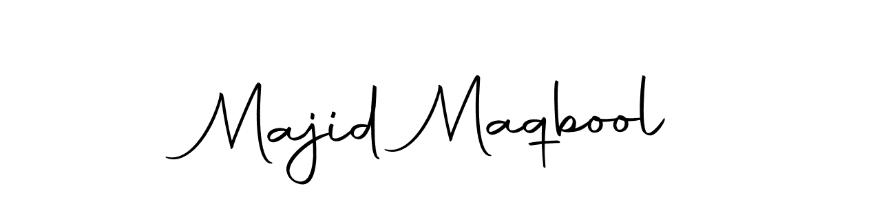Majid Maqbool stylish signature style. Best Handwritten Sign (Autography-DOLnW) for my name. Handwritten Signature Collection Ideas for my name Majid Maqbool. Majid Maqbool signature style 10 images and pictures png