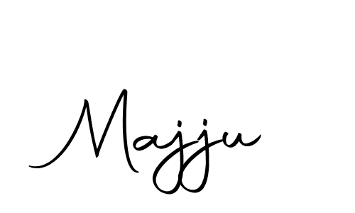 You should practise on your own different ways (Autography-DOLnW) to write your name (Majju) in signature. don't let someone else do it for you. Majju signature style 10 images and pictures png