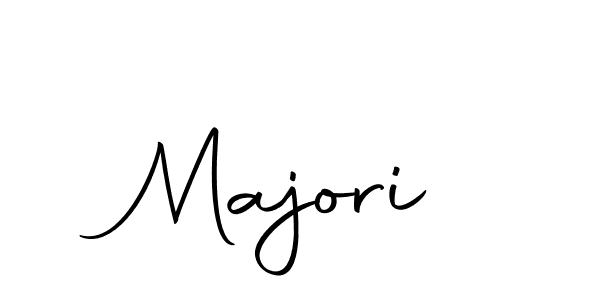 Design your own signature with our free online signature maker. With this signature software, you can create a handwritten (Autography-DOLnW) signature for name Majori. Majori signature style 10 images and pictures png