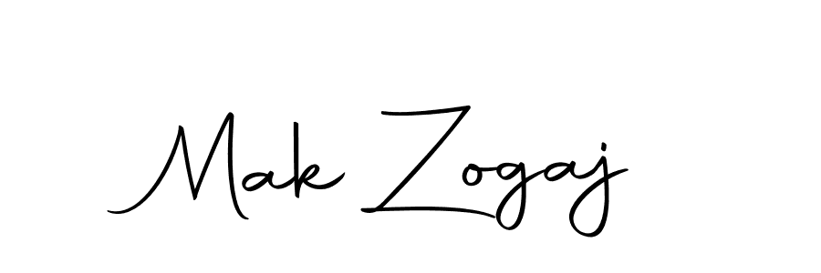 Design your own signature with our free online signature maker. With this signature software, you can create a handwritten (Autography-DOLnW) signature for name Mak Zogaj. Mak Zogaj signature style 10 images and pictures png