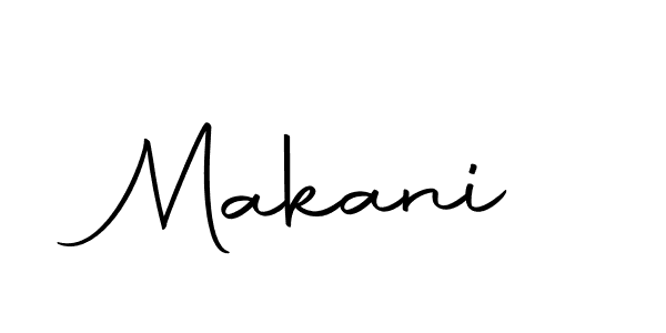 Makani stylish signature style. Best Handwritten Sign (Autography-DOLnW) for my name. Handwritten Signature Collection Ideas for my name Makani. Makani signature style 10 images and pictures png