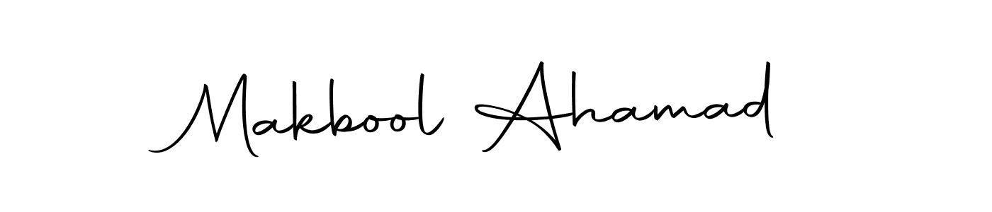 This is the best signature style for the Makbool Ahamad name. Also you like these signature font (Autography-DOLnW). Mix name signature. Makbool Ahamad signature style 10 images and pictures png