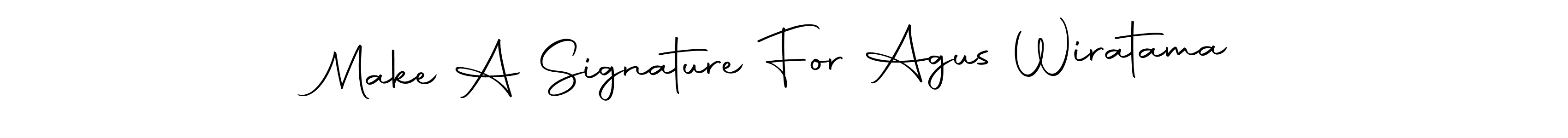 Also You can easily find your signature by using the search form. We will create Make A Signature For Agus Wiratama name handwritten signature images for you free of cost using Autography-DOLnW sign style. Make A Signature For Agus Wiratama signature style 10 images and pictures png