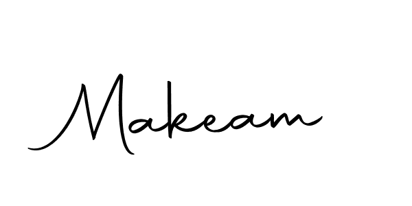 Design your own signature with our free online signature maker. With this signature software, you can create a handwritten (Autography-DOLnW) signature for name Makeam. Makeam signature style 10 images and pictures png
