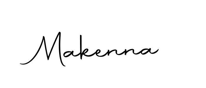 Makenna stylish signature style. Best Handwritten Sign (Autography-DOLnW) for my name. Handwritten Signature Collection Ideas for my name Makenna. Makenna signature style 10 images and pictures png