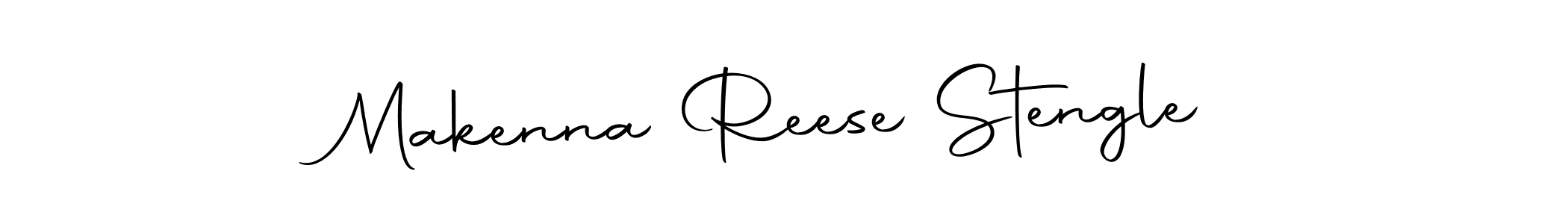 Makenna Reese Stengle stylish signature style. Best Handwritten Sign (Autography-DOLnW) for my name. Handwritten Signature Collection Ideas for my name Makenna Reese Stengle. Makenna Reese Stengle signature style 10 images and pictures png