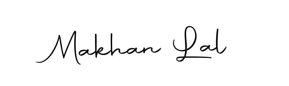 How to make Makhan Lal name signature. Use Autography-DOLnW style for creating short signs online. This is the latest handwritten sign. Makhan Lal signature style 10 images and pictures png
