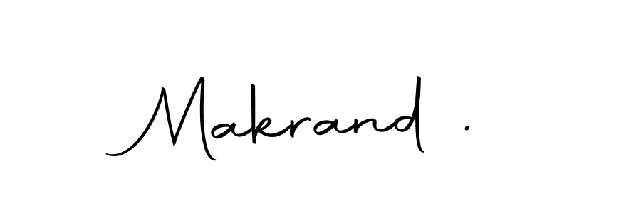 Make a beautiful signature design for name Makrand .. Use this online signature maker to create a handwritten signature for free. Makrand . signature style 10 images and pictures png