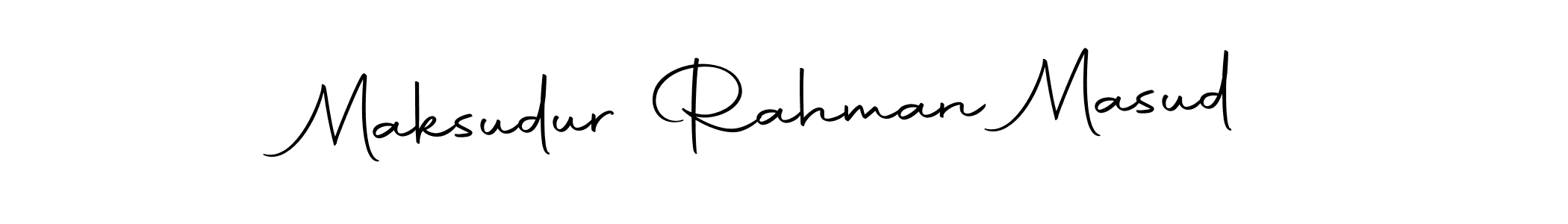 Create a beautiful signature design for name Maksudur Rahman Masud. With this signature (Autography-DOLnW) fonts, you can make a handwritten signature for free. Maksudur Rahman Masud signature style 10 images and pictures png