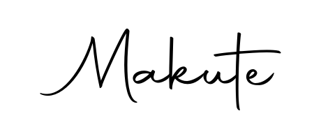 The Autography-DOLnW font transforms the name Makute into an executive sign with sharp precision and distinguished character. Makute signature style 10 images and pictures png