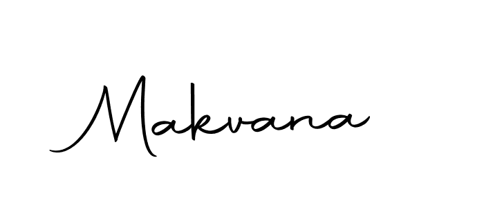 How to make Makvana name signature. Use Autography-DOLnW style for creating short signs online. This is the latest handwritten sign. Makvana signature style 10 images and pictures png