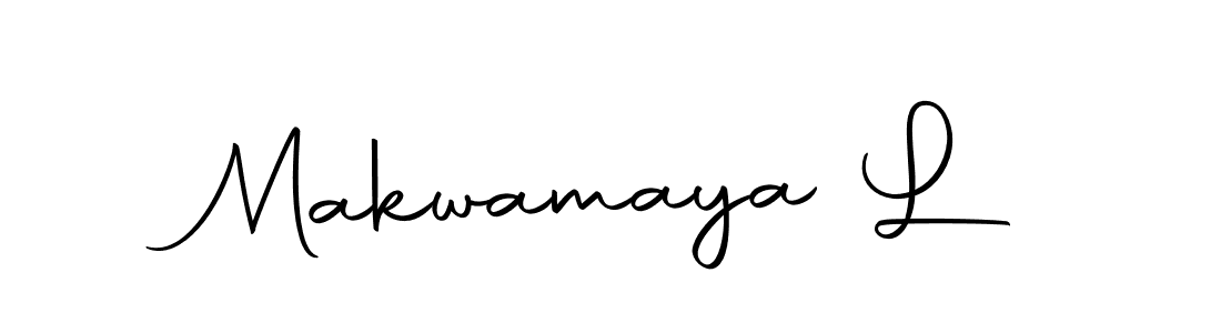 How to Draw Makwamaya L signature style? Autography-DOLnW is a latest design signature styles for name Makwamaya L. Makwamaya L signature style 10 images and pictures png